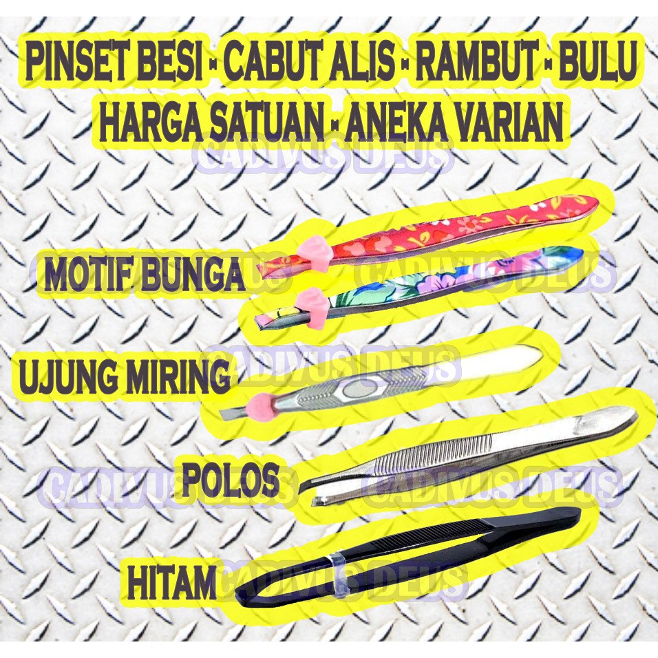 PINSET - ANEKA VARIAN - HARGA PER 1 PC