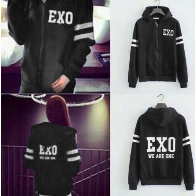 LIZA COLLECTION /  Sweater hoodie exo BAJU MURAH KONVEKSI