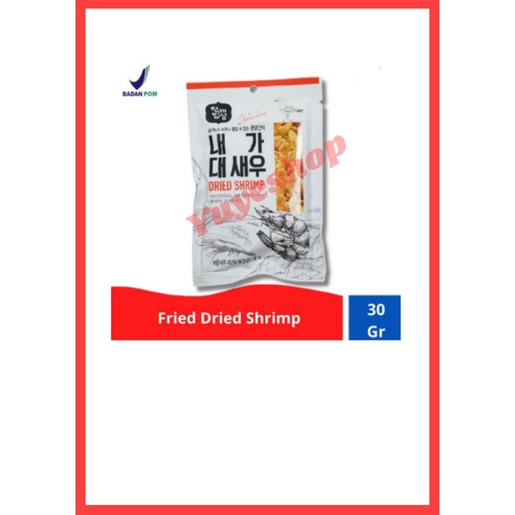 

Arawoom Fried Shrimp 30gr - Snack Korea Udang Crispy