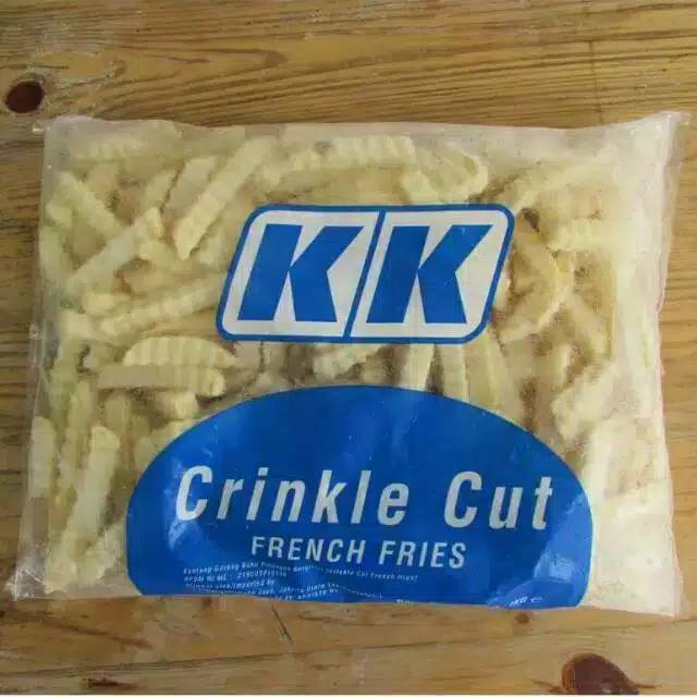 

KK KENTANG GORENG FRENCH FRIES CRINCLE CUT GERIGI 1KG