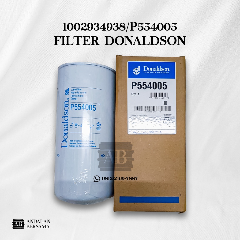 P554005/1002934938 Filter Donaldson