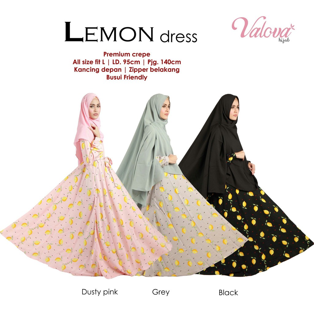 GAMIS LEMON DRESS by FLH