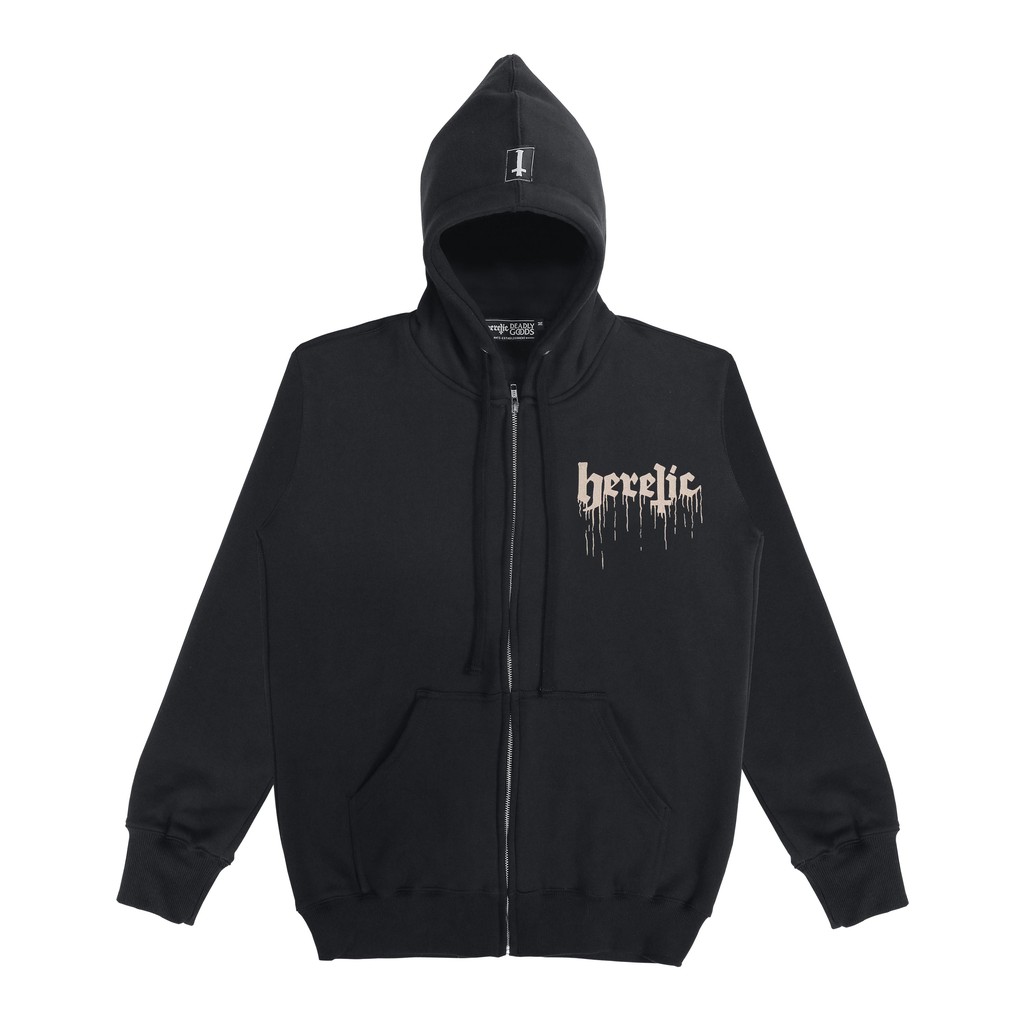 Heretic - Zip-up Zipper Hoodie - Wand