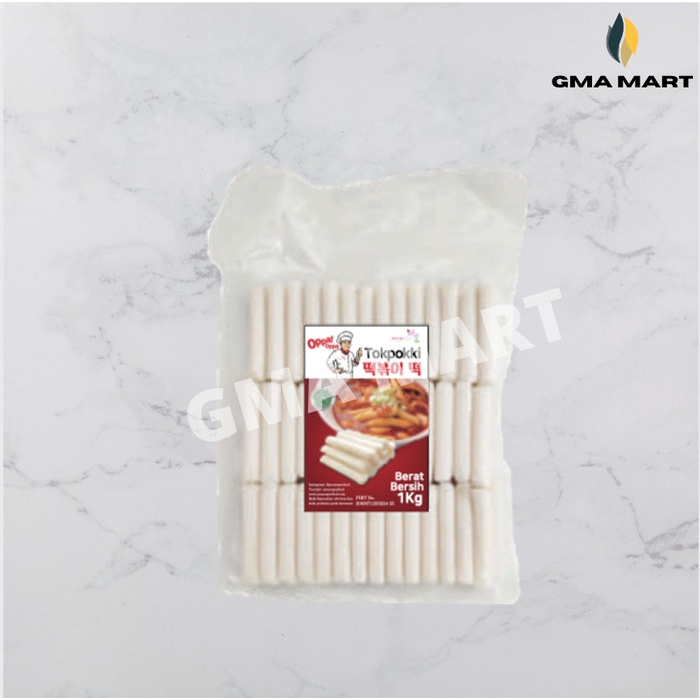 

⭐ COD ⭐ Oppa Tokpokki Tteokbokki Toppoki / Korean Rice Cake 1kg (Pressed)