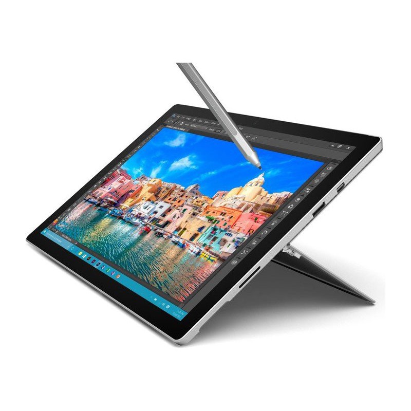 laptop tablet microsoft surface pro 4 i7 8gb 256 SSD bagus bekas murah second