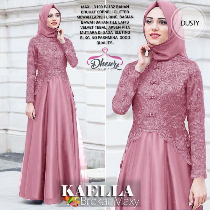 kaela brokat maxy