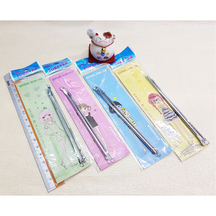 Pinset jerawat komedo / pencetan jerawat komedo Isi 2 pcs