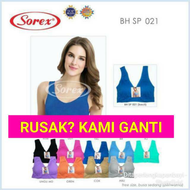 BRA SPORT SOREX BRA SENAM Sport SOREX SP021 senam olahraga bh sp 021 olah raga sports