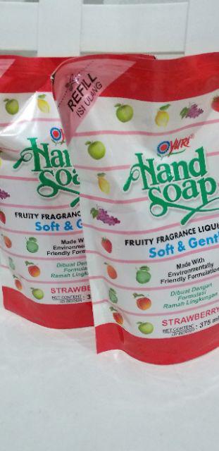Yuri Hand Soap / Sabun Cuci Tangan Refill 375ml