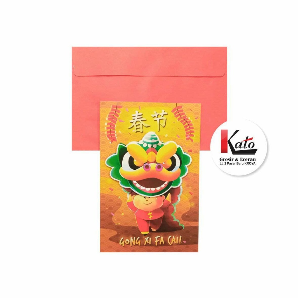 

Kartu Ucapan Imlek 3D Imlek Greeting Cards Happy chinese new year