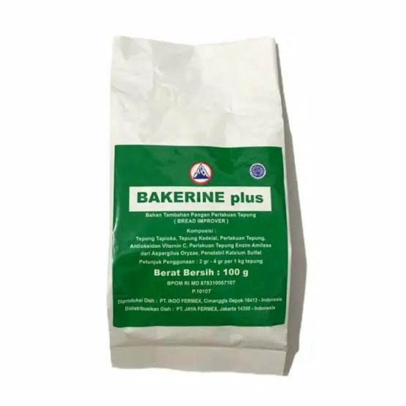 

Bakerine Plus 500gr(Bread Improver)