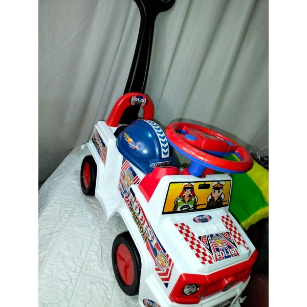 Mobil dorong Anak Ada musik gratis batrei