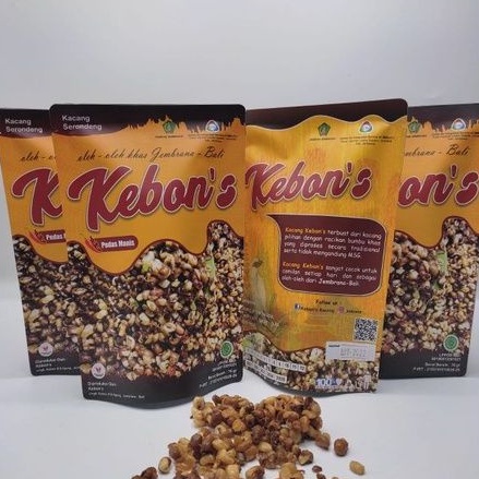 

KEBON'S Kacang Serondeng Pedas Manis 76gr