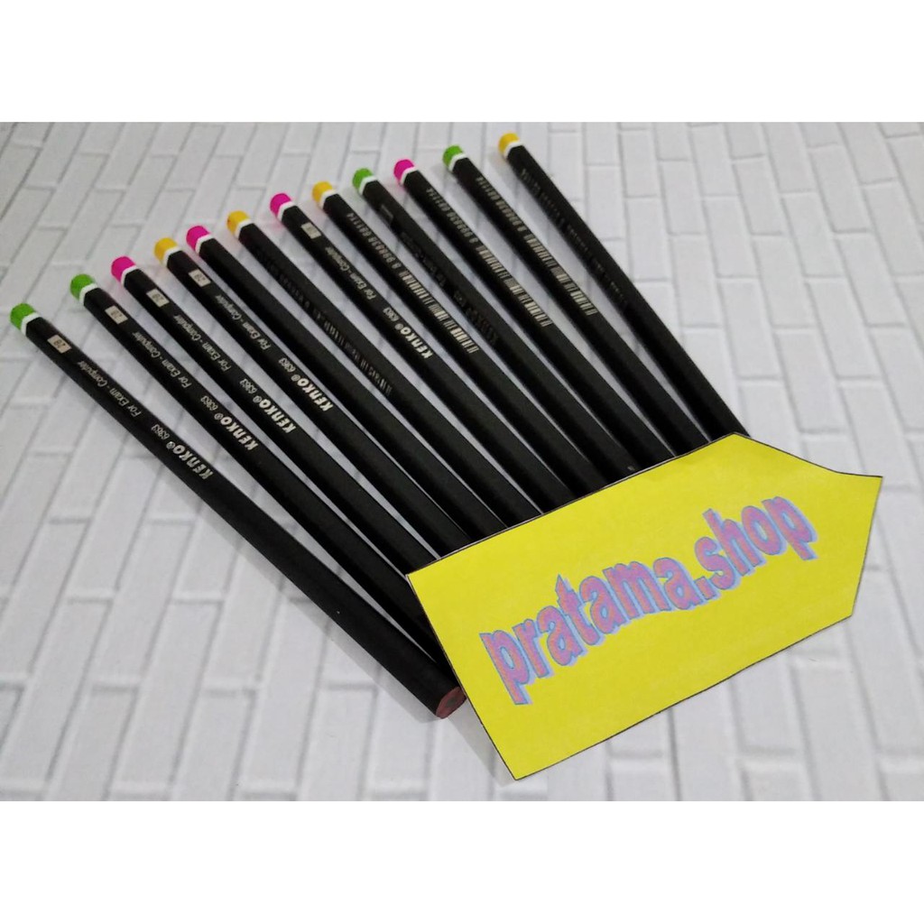 

Pensil Kenko 2B 6363 Matte Black