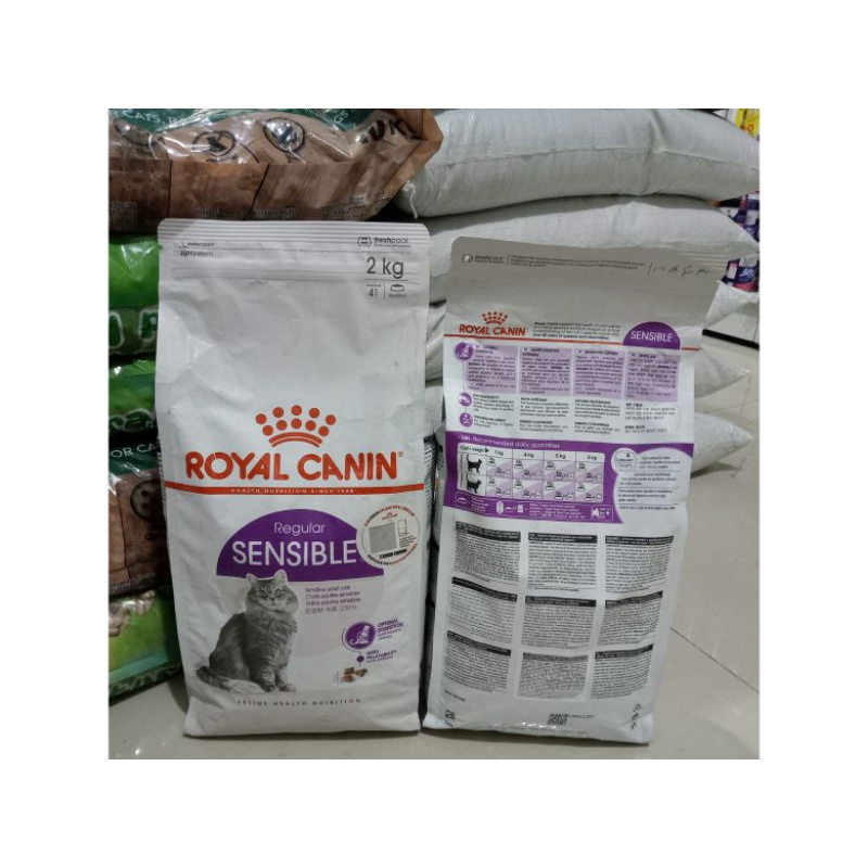 Royal canin SENSIBLE cat 2kg makanan kucing royal canin dewasa