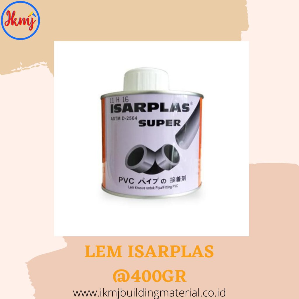 

Lem PVC Isarplas 400gr
