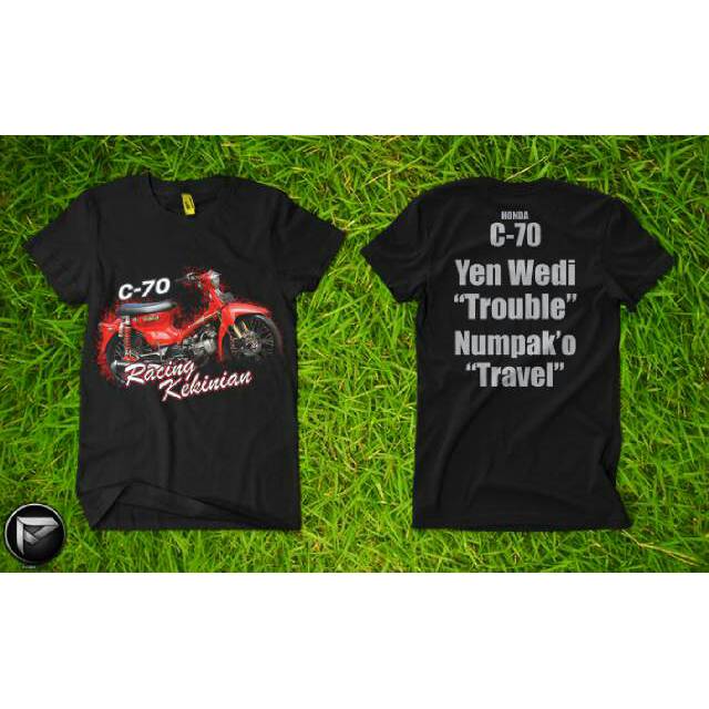 Kaos Club Motor C70 Racing Kekinian Shopee Indonesia