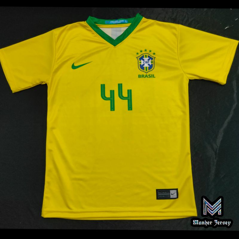 Jersey Brazil 2018 Full Printing Custom