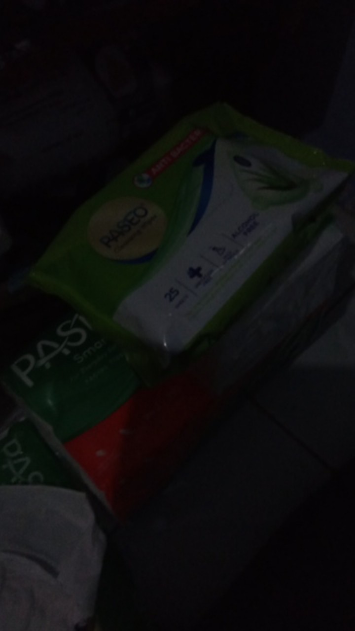 Tissue Paseo Anti Bakterial Hijau 1si 25 Lembar