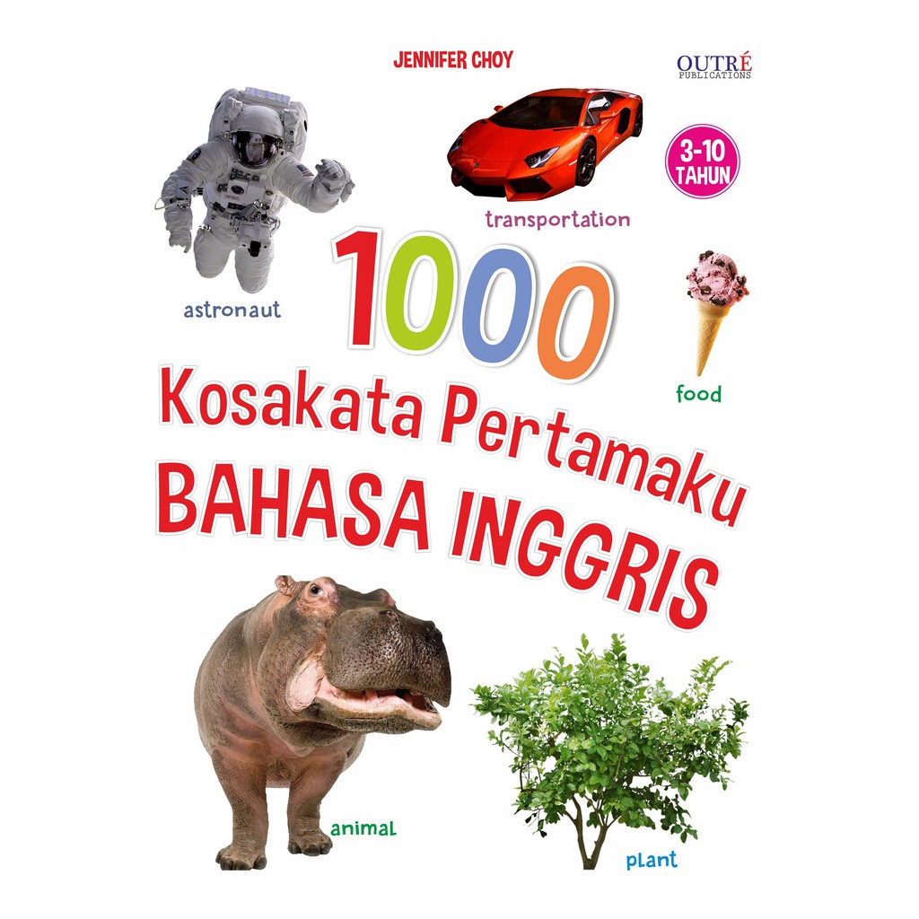 Promo Buku Anak 1000 Kosakata Pertamaku Bahasa Inggris Outre Shopee Indonesia