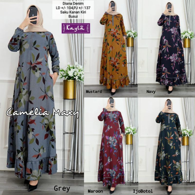 CAMELIA MAXY (PREMIUM DIANA DENIM)