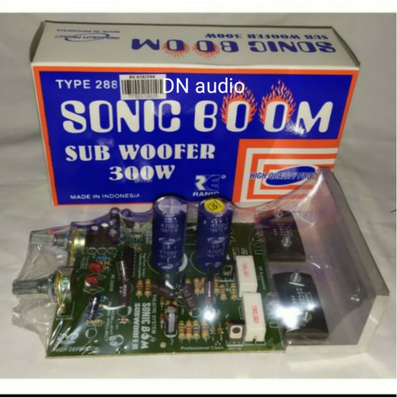 kit subwoofer aktip Sonic bomm 300watt