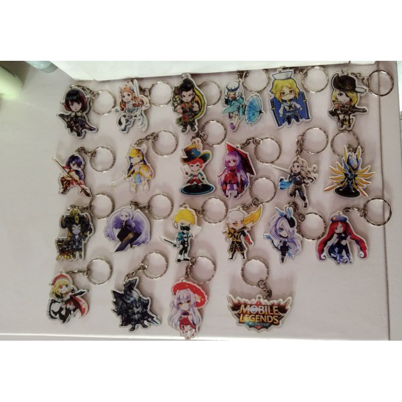 Gantungan Kunci Akrilik Mobile Legends