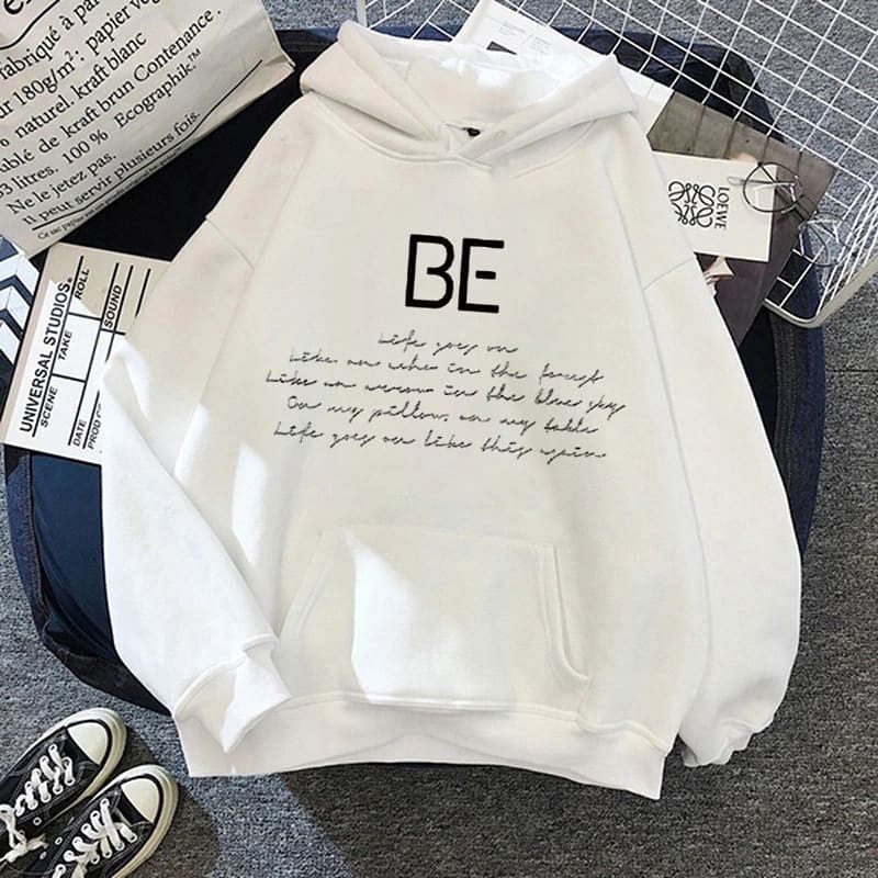 Sweater BE bts hodie terbaru 2021-Sweater dynamite reglan-HOODIE SWEATER DYNAMITE BTS / BTS LY Tear Sweater Kpop Hoodie Wanita / SWEATER BTS TERBARU-Hodie dynamite combie bts-hodie korean style