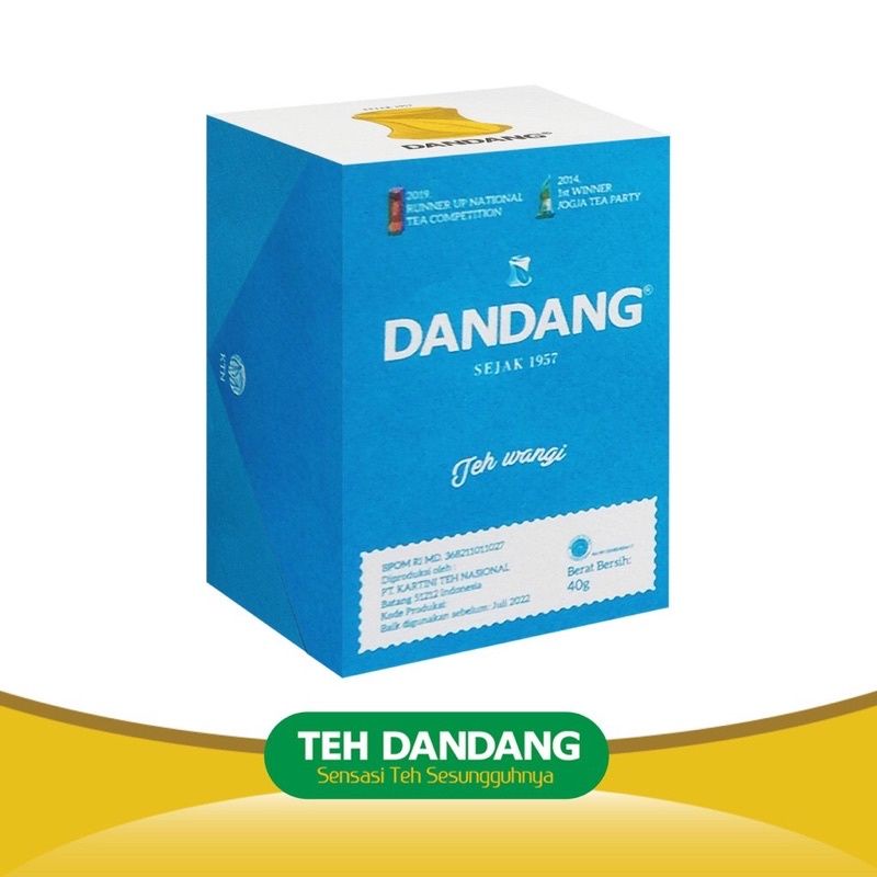 

Ecer Teh Dandang Biru Ukuran 40 gram