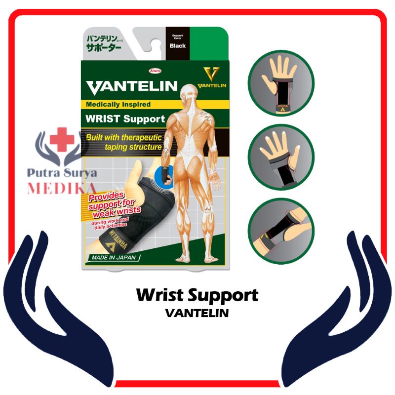 Wrist Support Vantelin Japan | Deker Pergelangan Tangan