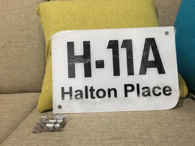 Nomor Rumah Akrilik Minimalis Murah