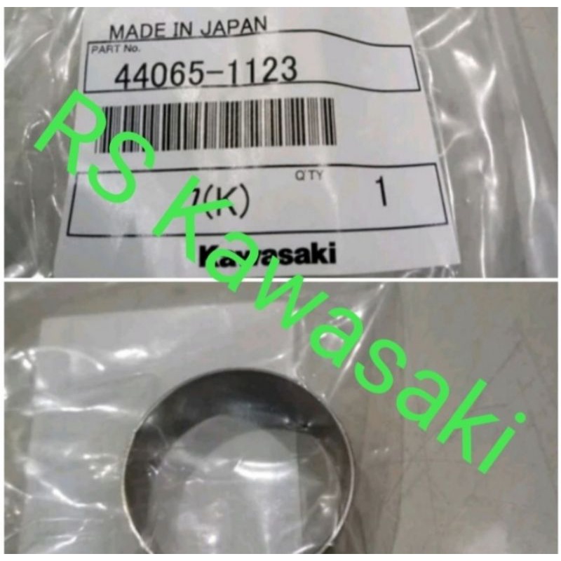 ring kuningan busing bushing as shock depan ninja rr klx 150 s l original