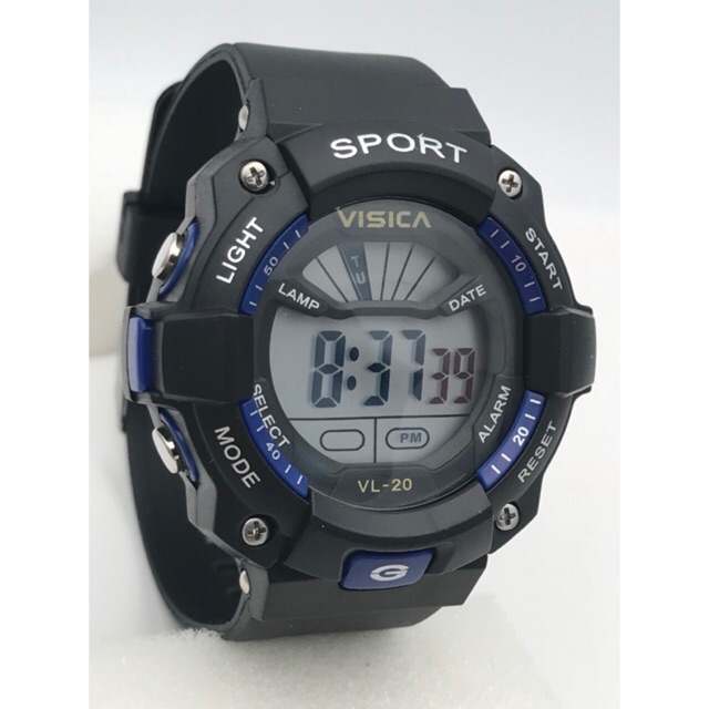 Visica Original Jam Tangan Sporty Digital Water Resist