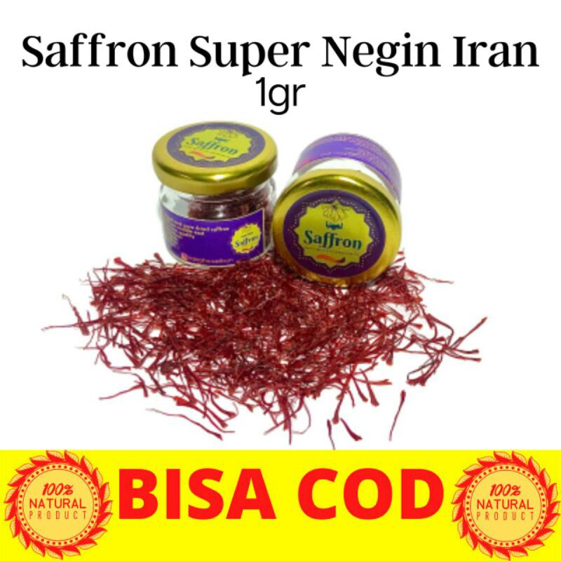 

Saffron Super Negin Iran Premium Grade A+ 1gr Original