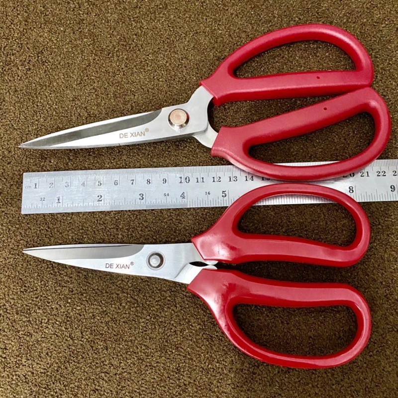 Gunting Dexian Household Scissors GRATIS GUNTING BENANG / Gunting Bahan Kain / Gunting Kain Dexian