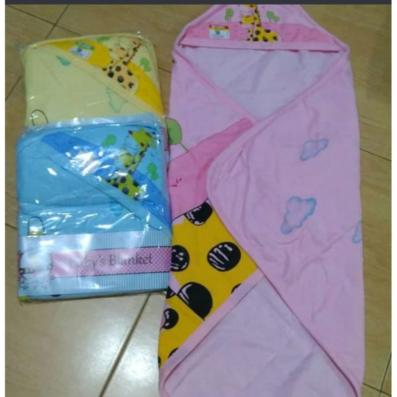 Blanket selimut topi bayi Bb lucky