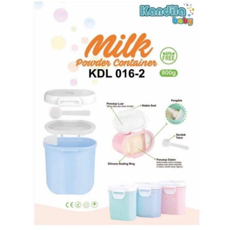 Kandila Baby Milk Powder Container - Tempat Susu Bubuk Formula Bayi Kontainer - Wadah Sufor Bayi