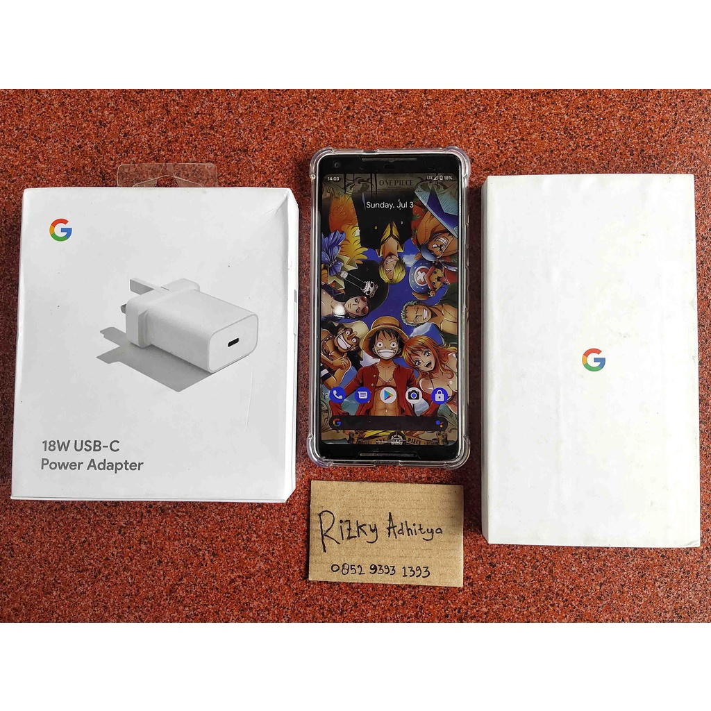 Google Pixel 2 XL GLOBAL FULLSET ORI 4/128 GB Bukan 3a 3 XL 4 5 6 Dst