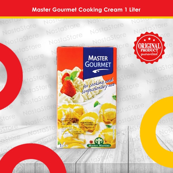 

Master Gourmet Cooking Cream / Krim Masak Serba Guna 1 Liter