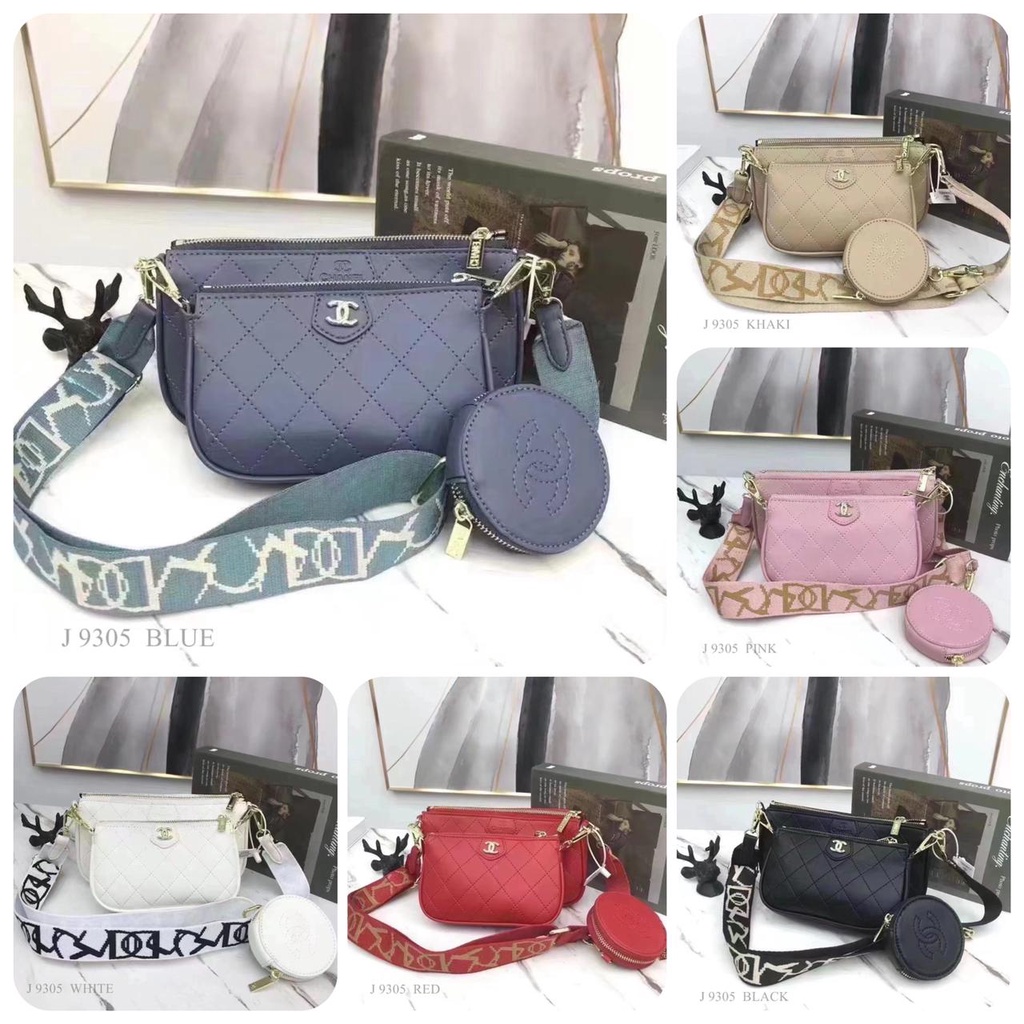 CROSSBODY BAG MULTY POCHETTE ACC 3IN1 9305