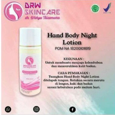 lotion malam drw Skincare