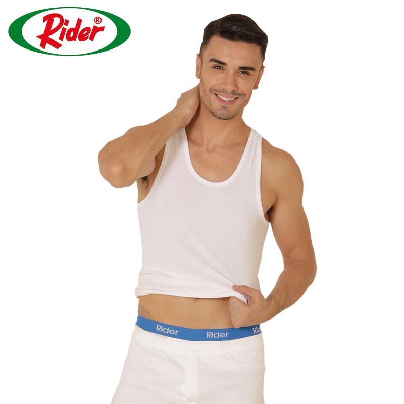 Kaos Dalam Pria Rider Vest R224BP (Putih)