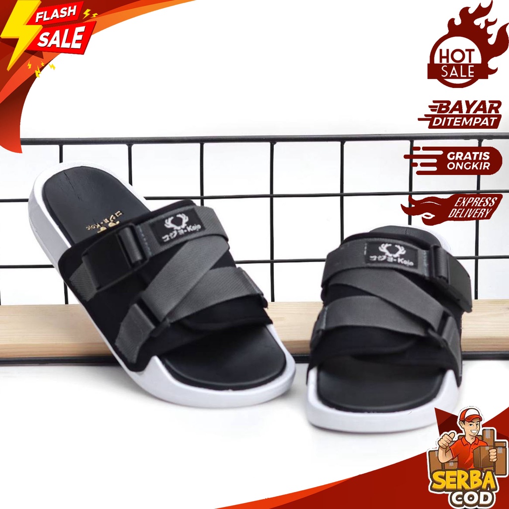 EXTREME_CORPS - Sandal Hikking Pria - Sandal Slide Pria Terbaru 2021 Sandal Casual Slip On Sandal Sl
