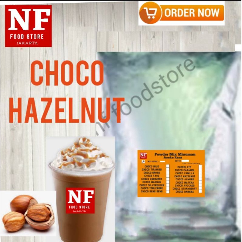 

BUBUK MINUMAN COKLAT HAZELNUT