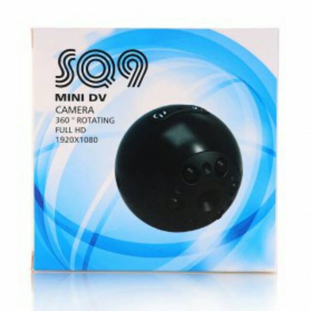 Kamera Mini DV Full HD 1080P Night Vision SQ9 - Black