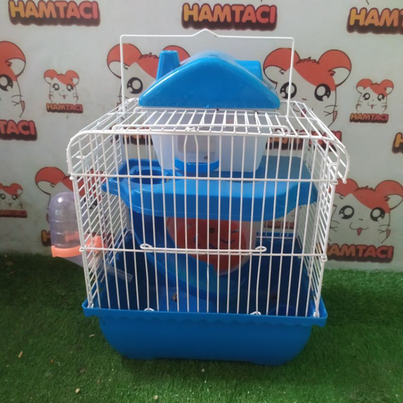 KANDANG HAMSTER 2 TINGKAT SWEET HAMSTER