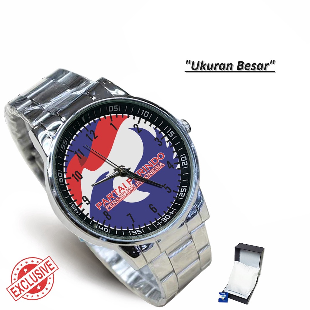 Jam Tangan Rantai Couple PARTAI PERINDO (Nice)