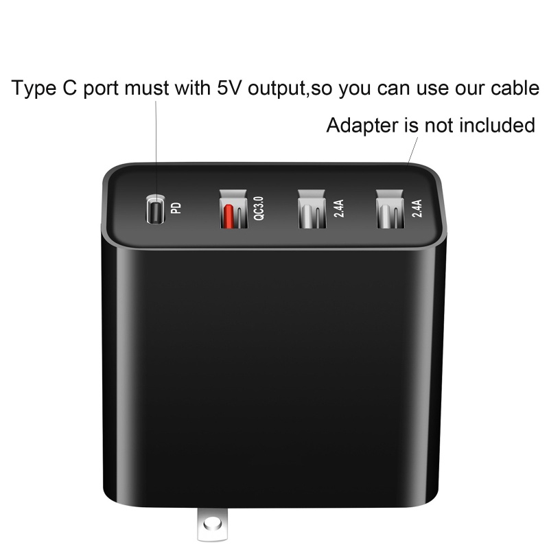 Vivi Kabel Konverter Step Up Voltase USB C 5V 12V 5.5x2.1mm Untuk Speaker BT Wireless