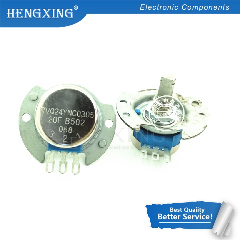 10pcs Potentiometer RVQ24YNC0305 20F B502 5K