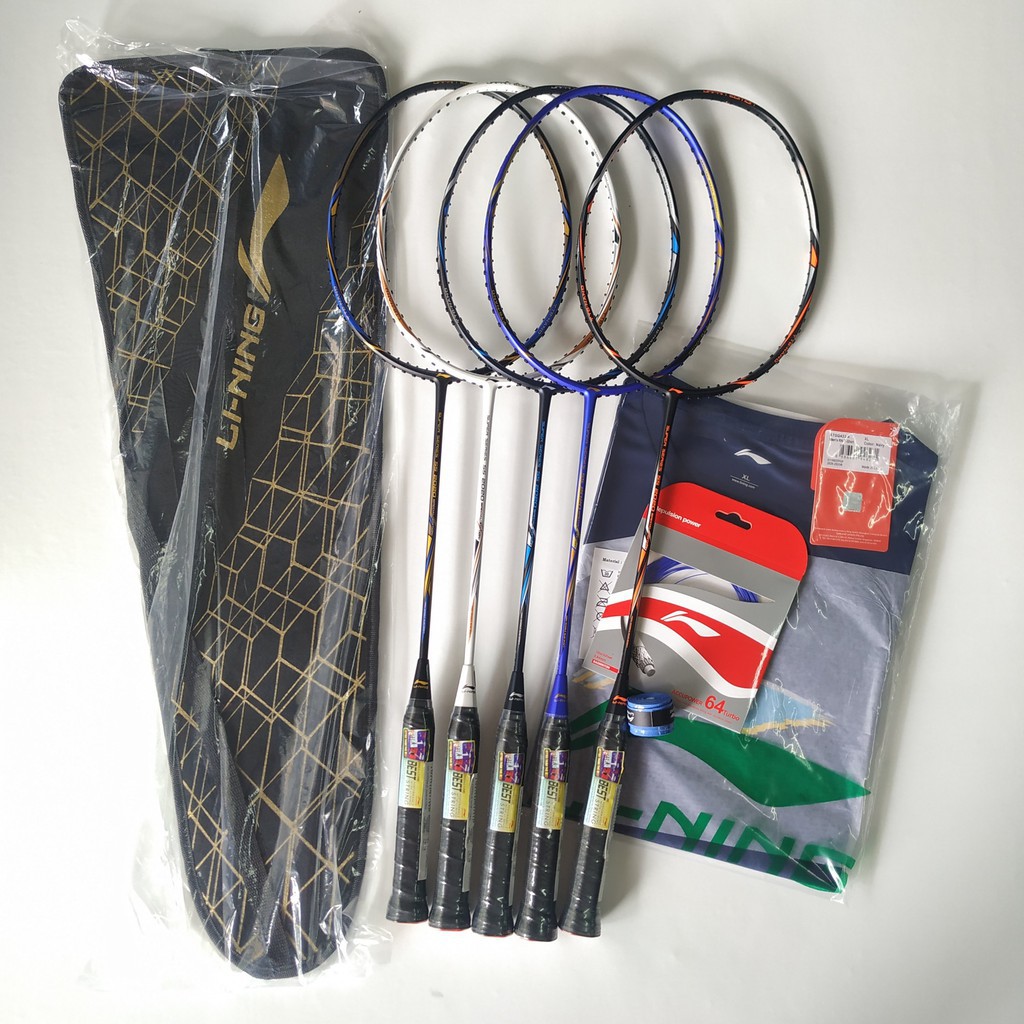 Raket Badminton Lining Super Series SS 2020 Spesial Edition Original Free Senar, Kaos, Grip, Tas